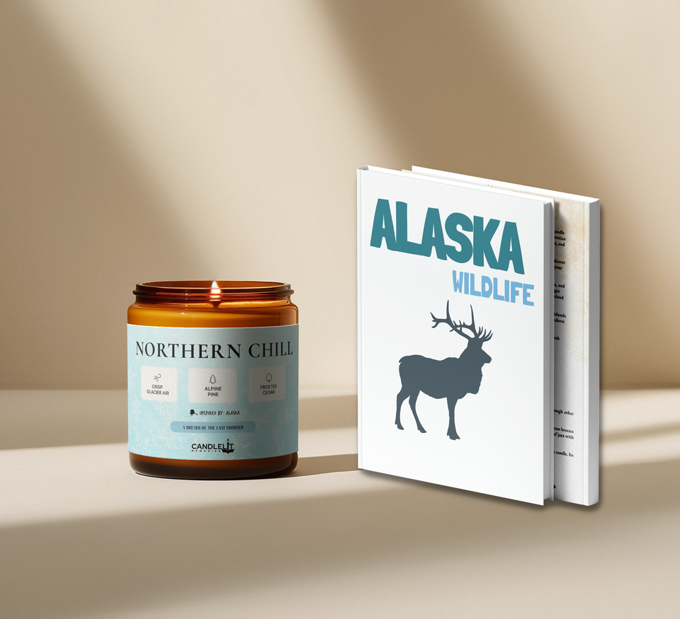 Alaska Candle and Journal Set