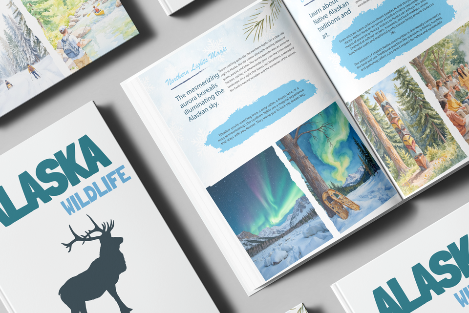 Alaska Candle and Journal Set
