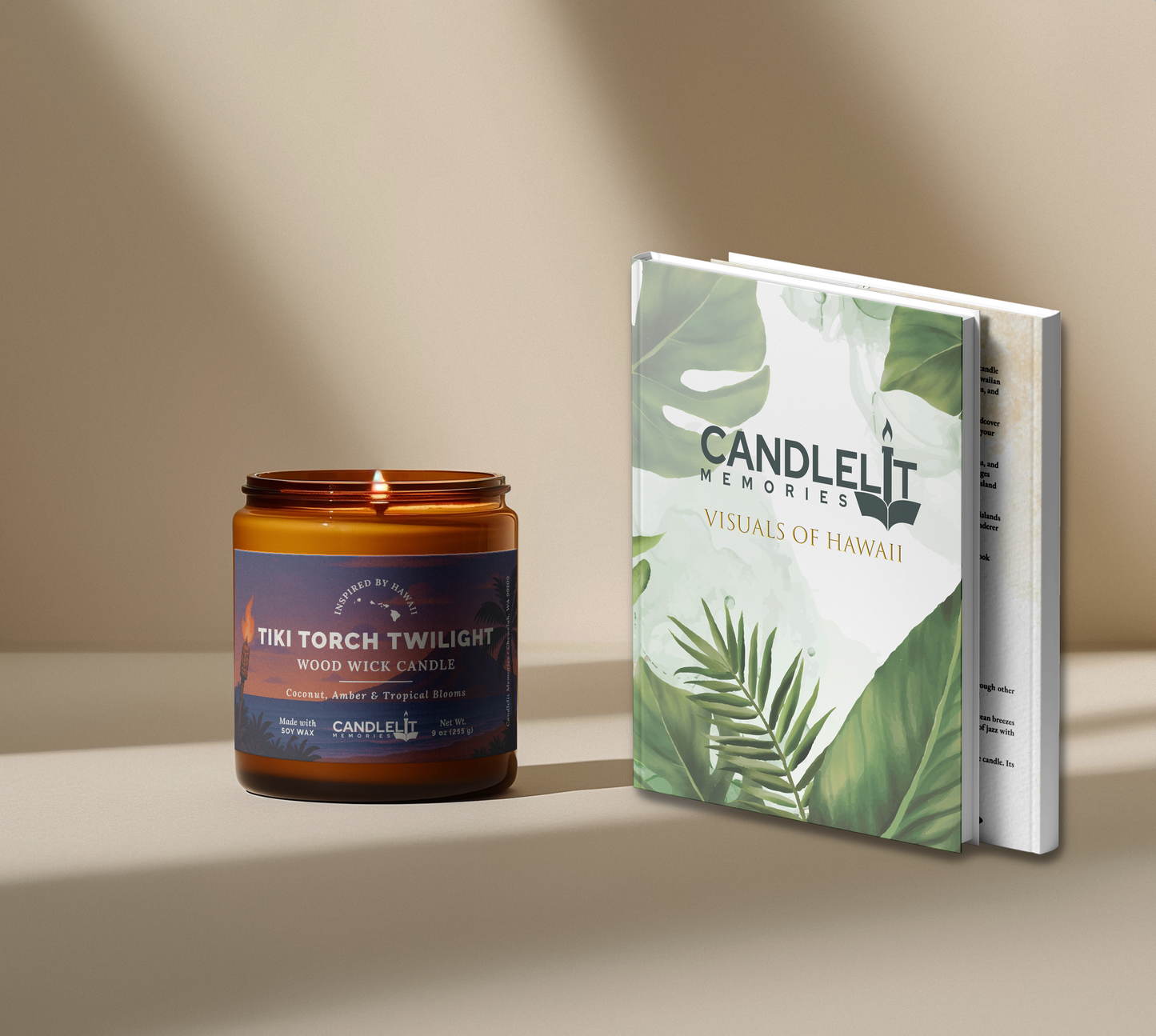 Hawaii Candle & Journal Set